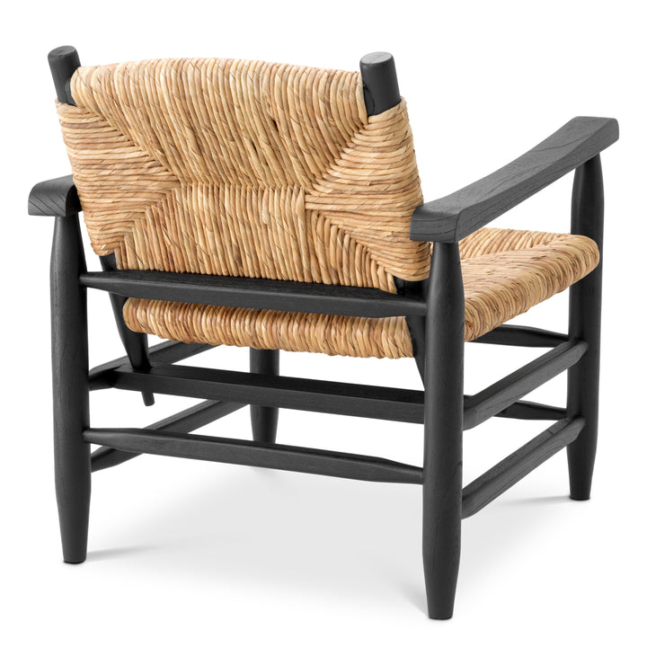 Chair Elliott Classic Black Finish Chairs Eichholtz