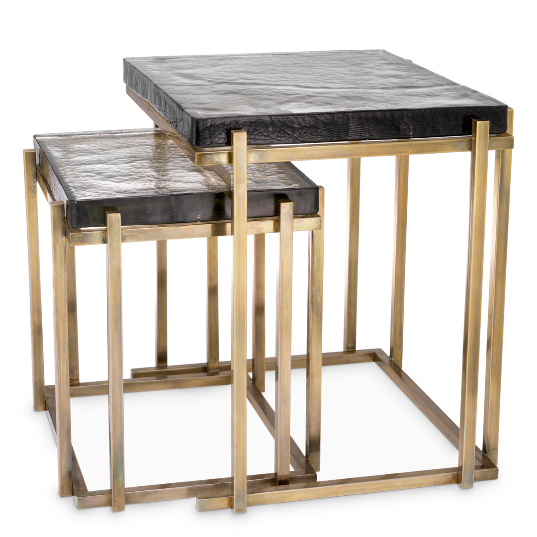 Side Table Niemeyer Set Of 2 Furniture Eichholtz