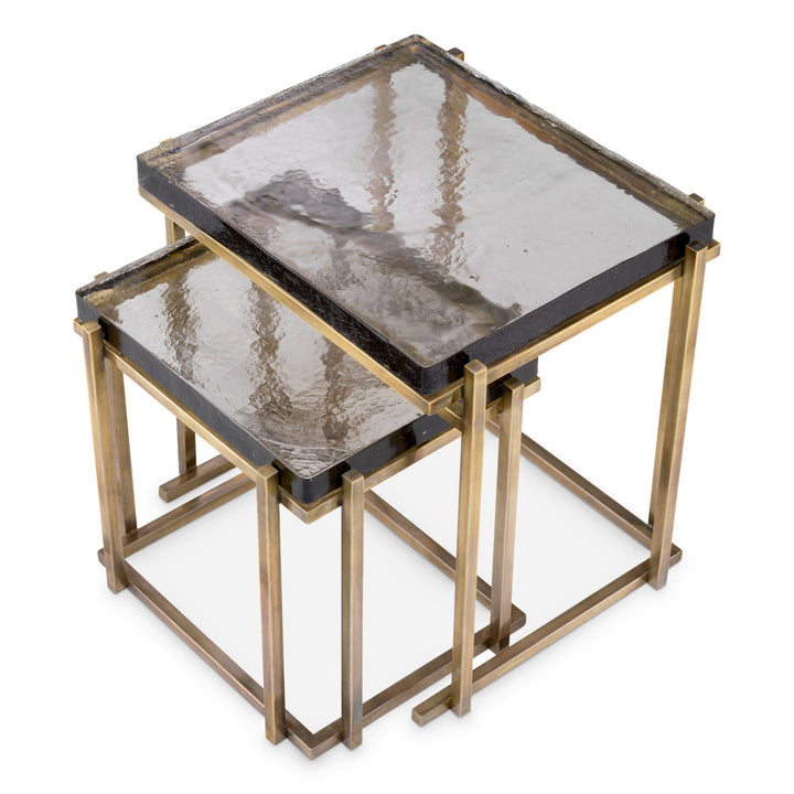 Side Table Niemeyer Set Of 2 Furniture Eichholtz