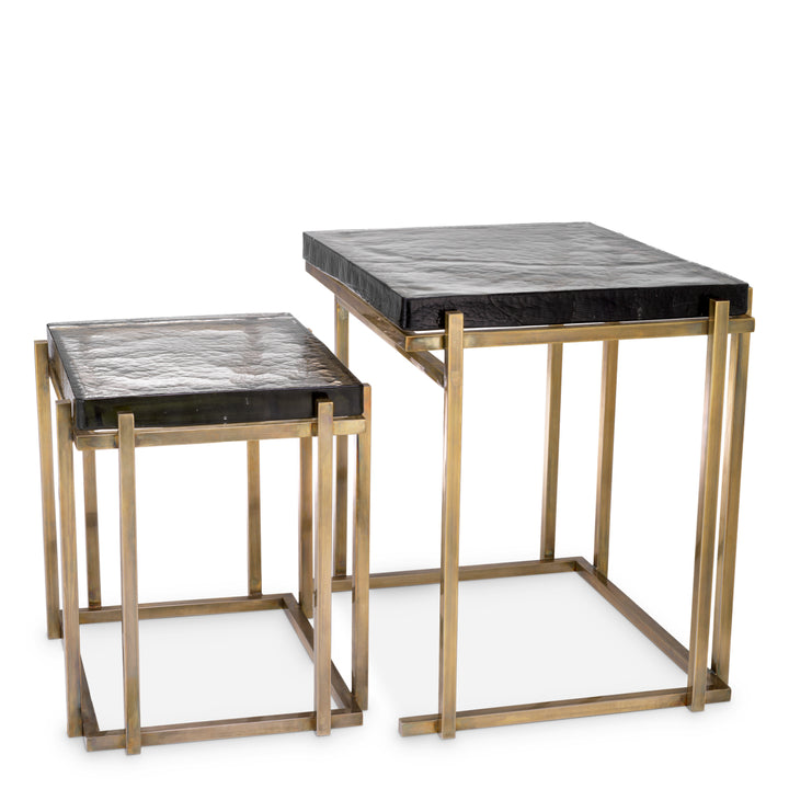 Side Table Niemeyer Set Of 2 Furniture Eichholtz