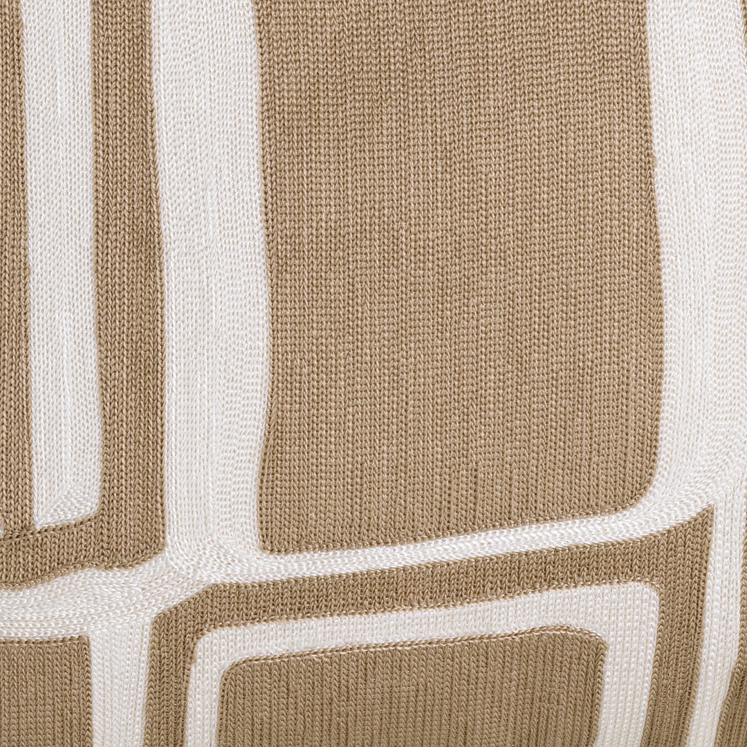 Cushion Ribeira Beige &Amp; White Accessories Eichholtz
