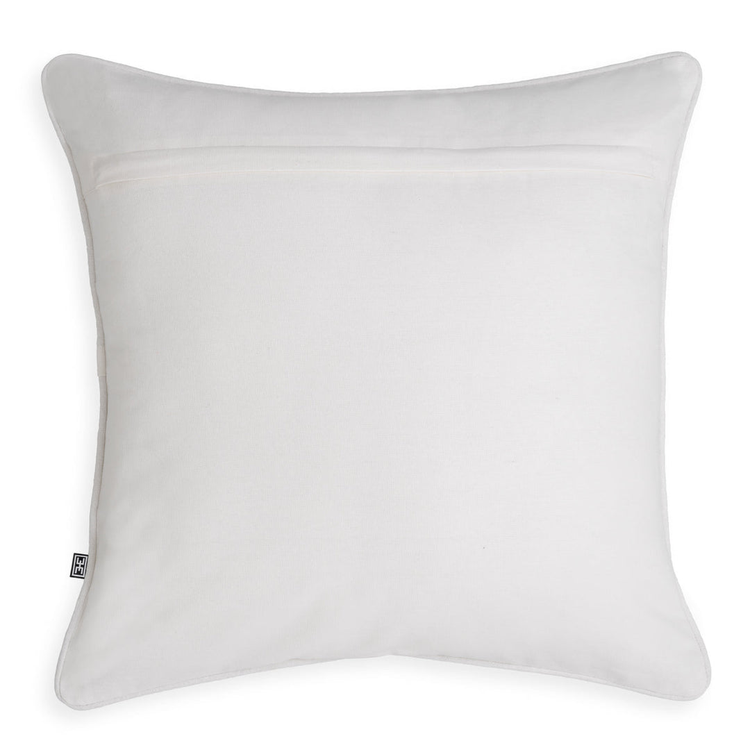 Cushion Ribeira White &Amp; Beige Accessories Eichholtz