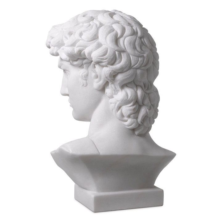 Head David White Marble Accessories Eichholtz