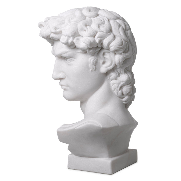 Head David White Marble Accessories Eichholtz