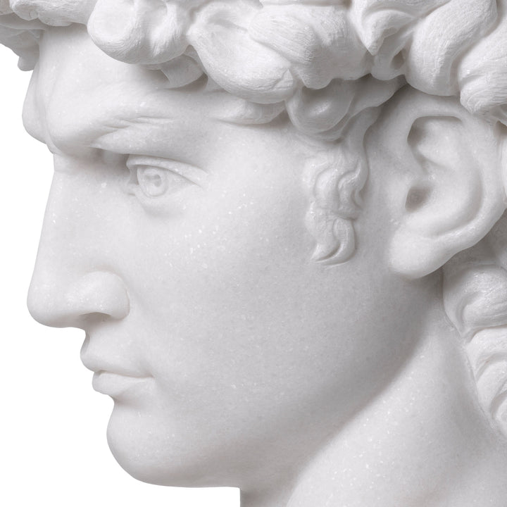Head David White Marble Accessories Eichholtz