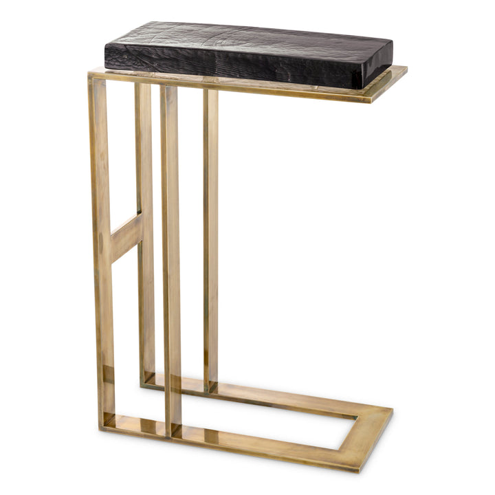 Side Table Pierre Vintage Brass Finish Furniture Eichholtz
