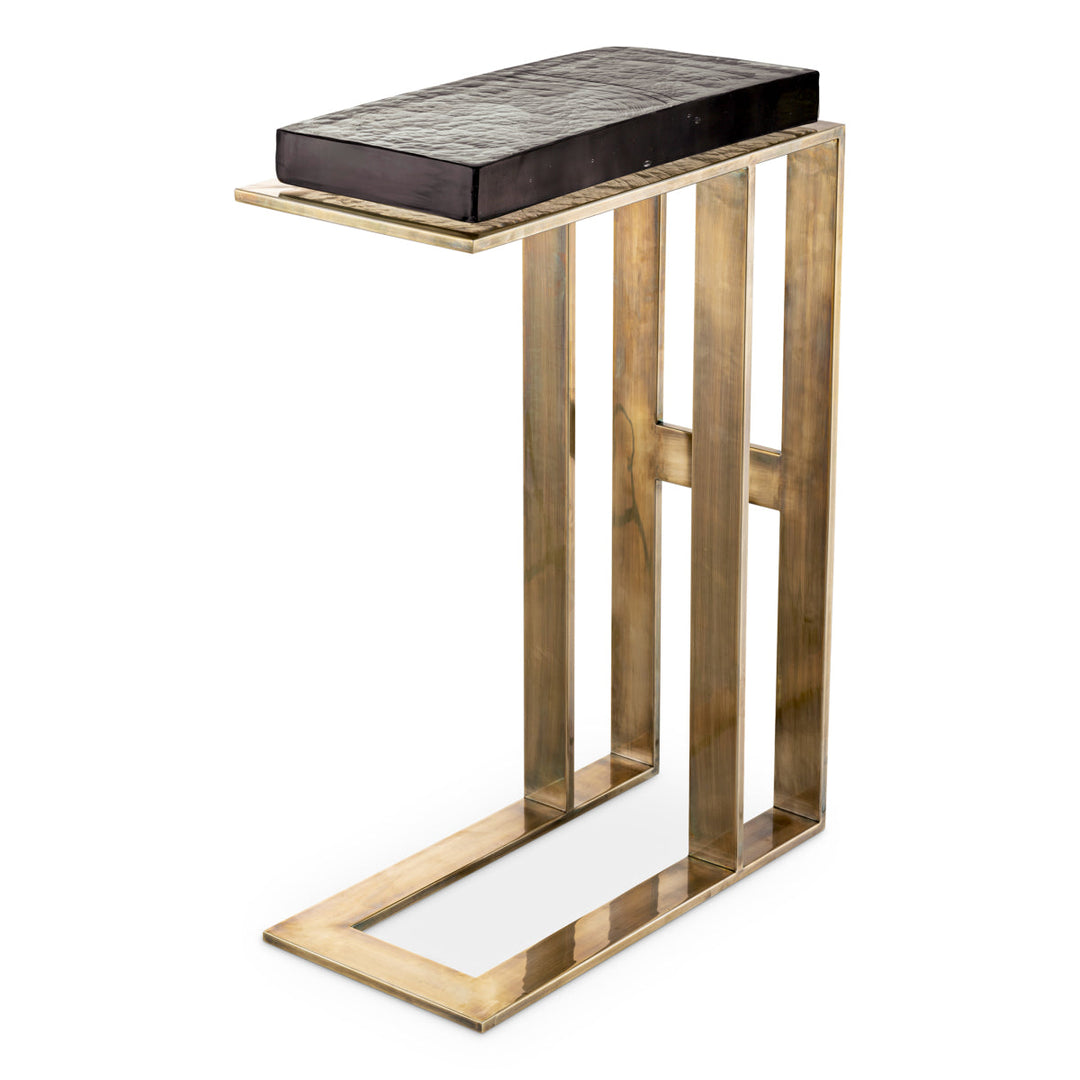 Side Table Pierre Vintage Brass Finish Furniture Eichholtz