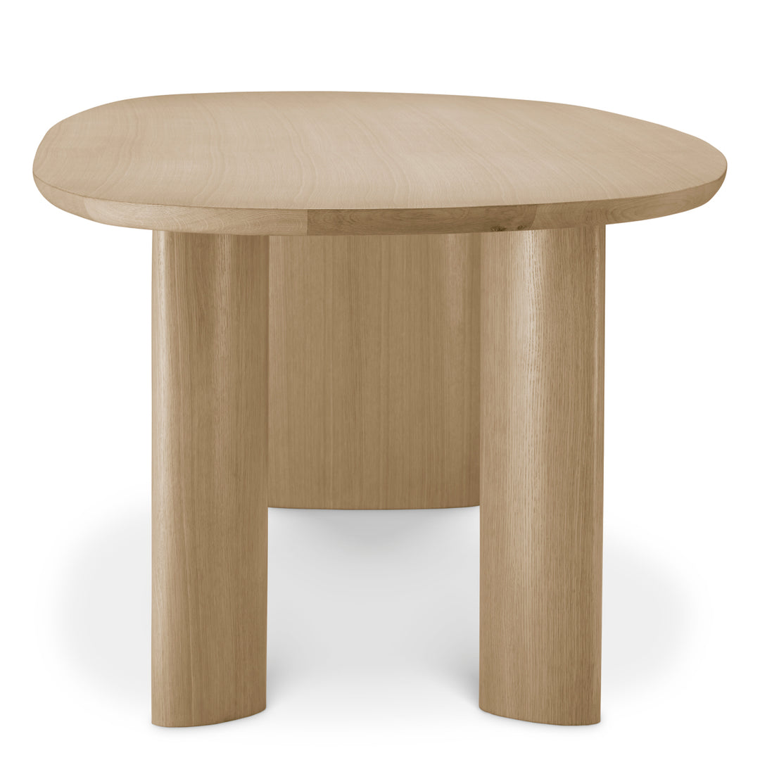 Dining Table Lindner Natural Oak Veneer Tables Eichholtz