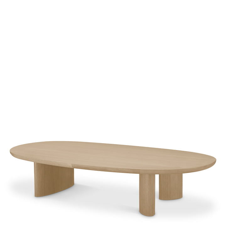 Coffee Table Lindner Natural Oak Veneer Tables Eichholtz
