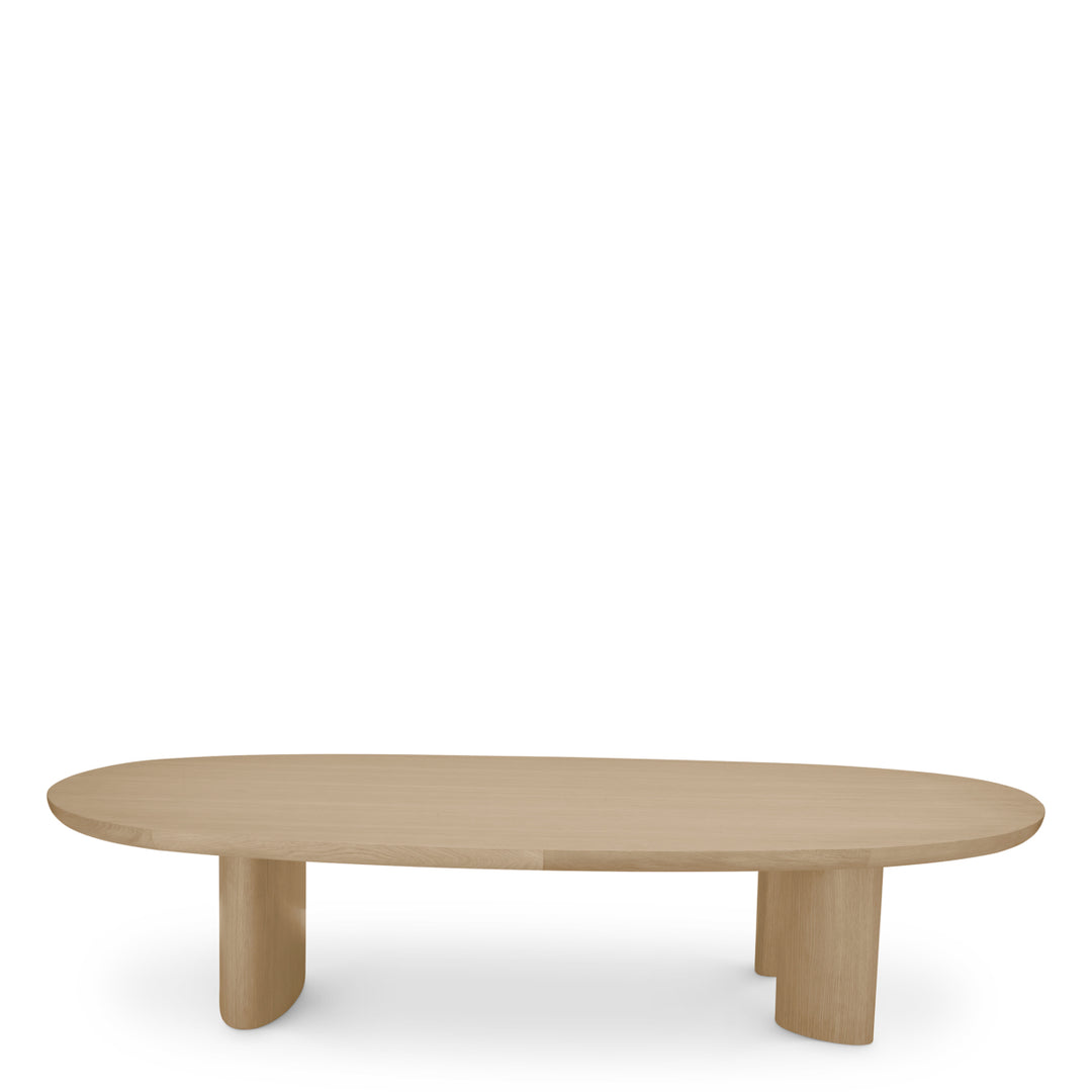 Coffee Table Lindner Natural Oak Veneer Tables Eichholtz