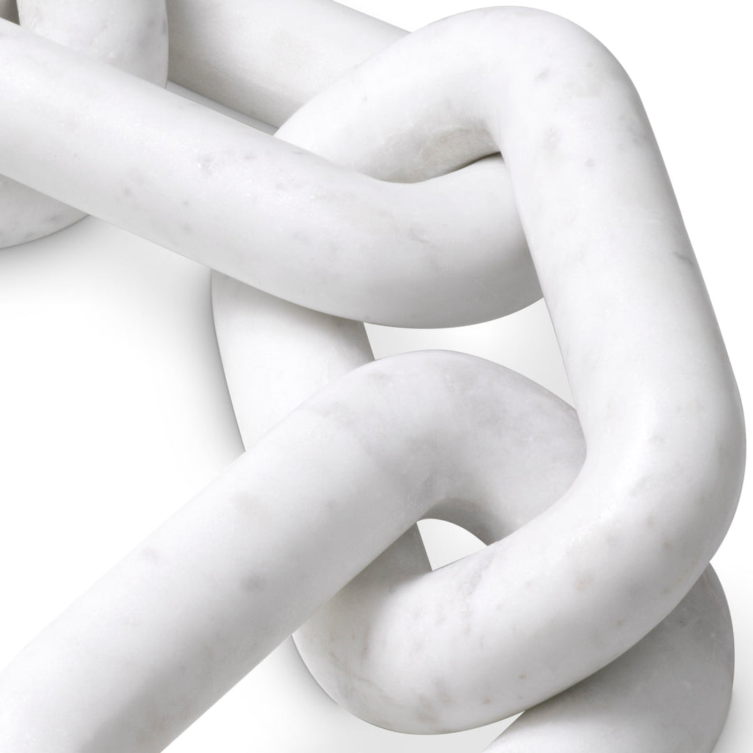 Object Salda White Marble Accessories Eichholtz