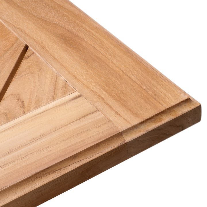 Outdoor Dining Table Bell Rive Natural Teak Dining Tables Eichholtz