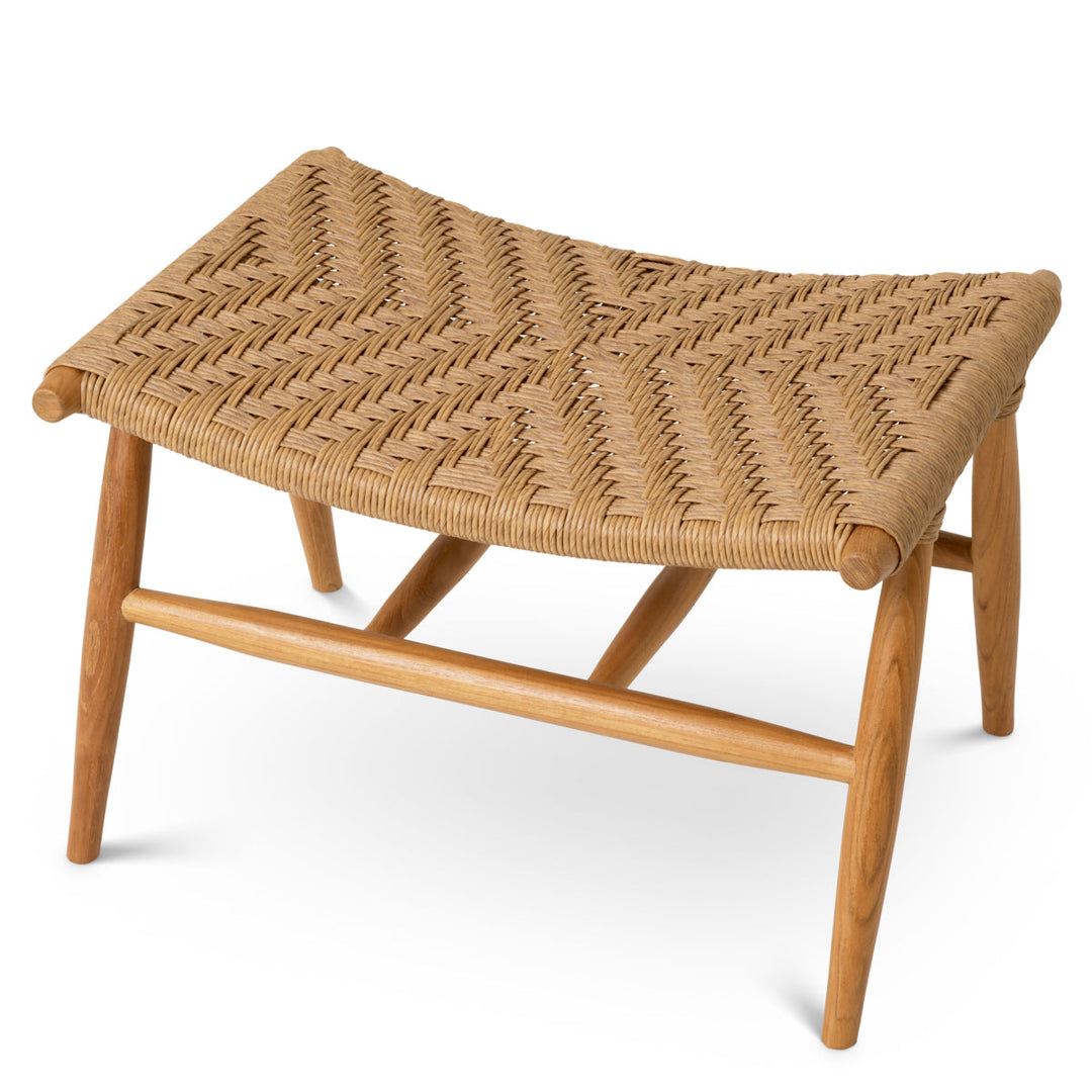 Outdoor Chair And Foot Stool Laroc Outdoor Eichholtz