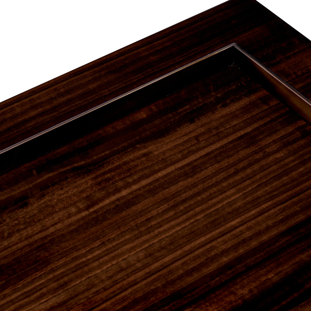 Side Table Otus Square Eucalyptus High Gloss Veneer Tables Eichholtz