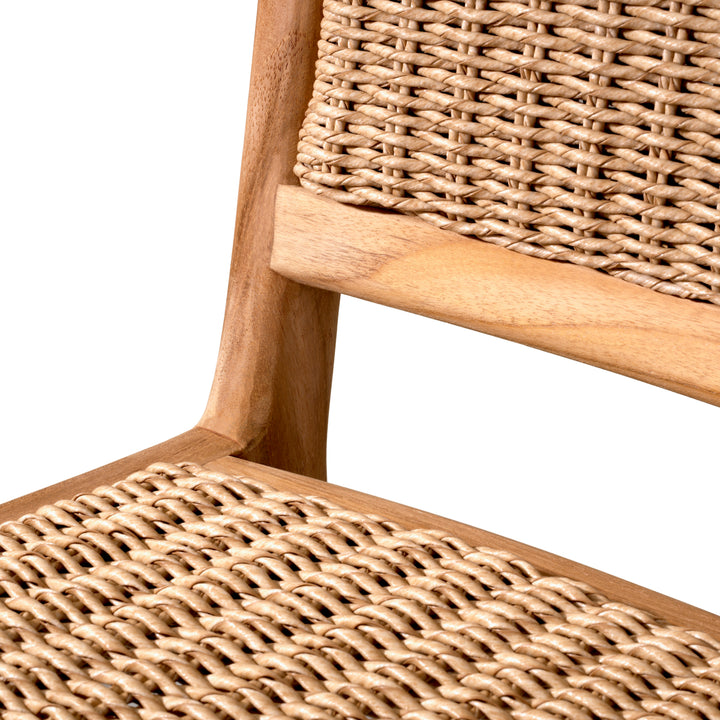 Outdoor Dining Chair Pivetti Natural Teak Outdoor Eichholtz