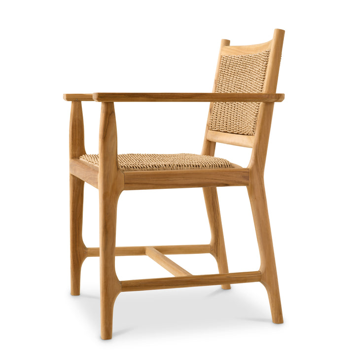 Outdoor Dining Chair Pivetti With Arm Outdoor Eichholtz