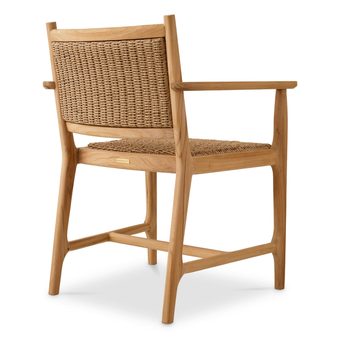 Outdoor Dining Chair Pivetti With Arm Outdoor Eichholtz