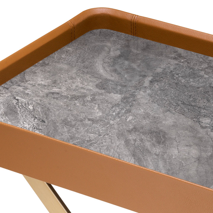 Butler Tray Monarch Brushed Brass Finish Furniture Eichholtz