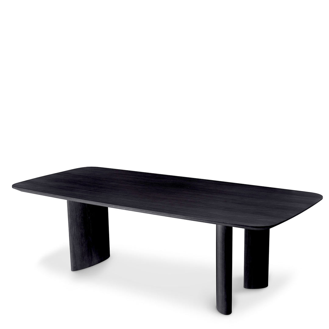 Dining Table Harmonie S Black Veneer Tables Eichholtz