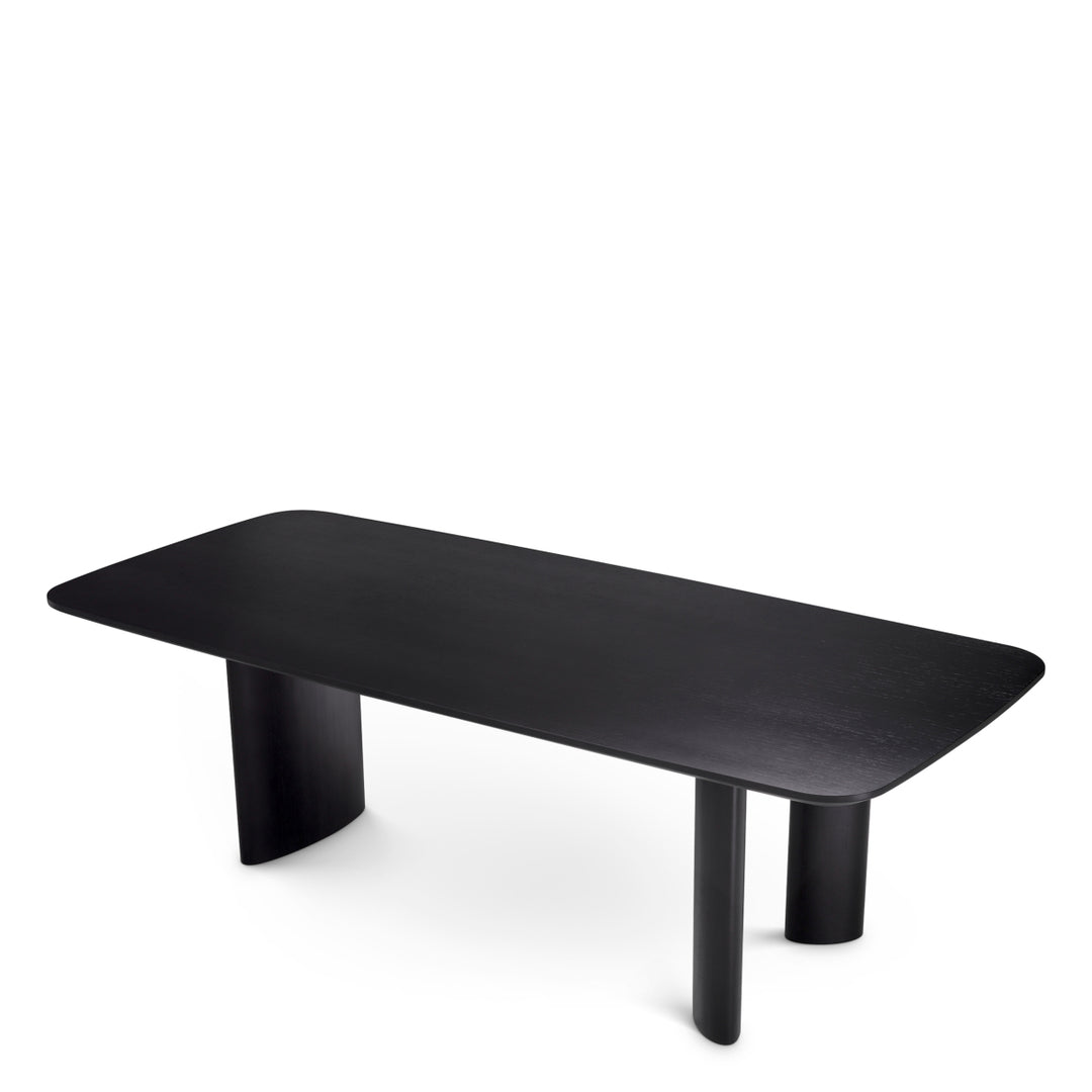 Dining Table Harmonie S Black Veneer Tables Eichholtz