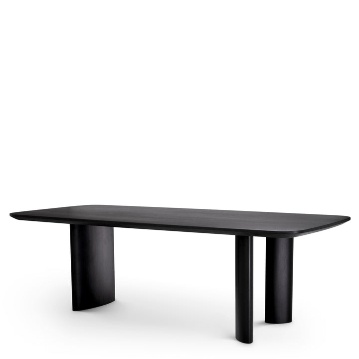 Dining Table Harmonie S Black Veneer Tables Eichholtz