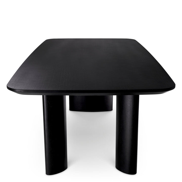 Dining Table Harmonie S Black Veneer Tables Eichholtz