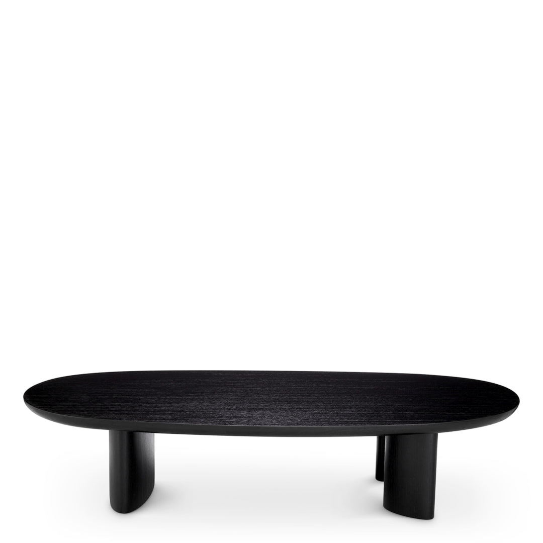 Coffee Table Lindner Black Veneer Furniture Eichholtz