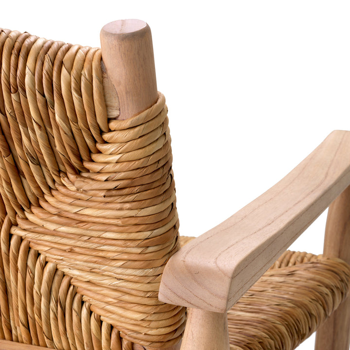 Chair Elliott Natural Finish Chairs Eichholtz