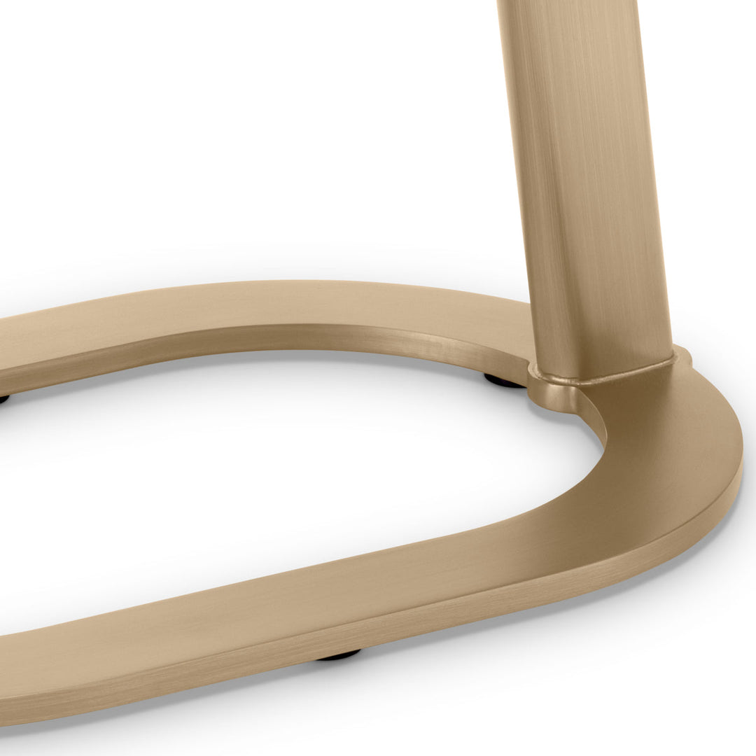 Side Table Oyo Brushed Brass Finish Marble Top Furniture Eichholtz