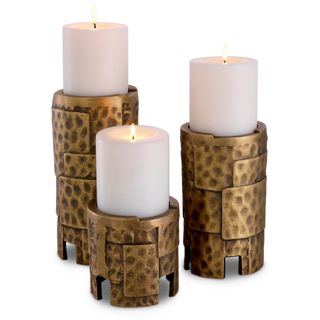 Candle Holder Laurentios Set Of 3 Accessories Eichholtz