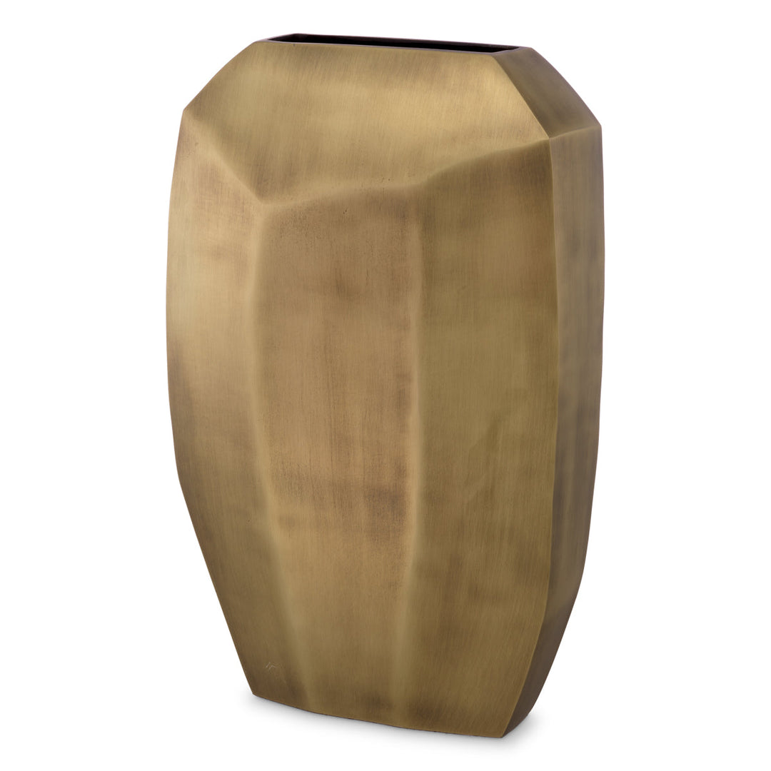 Vase Linos S Antique Brass Finish Accessories Eichholtz