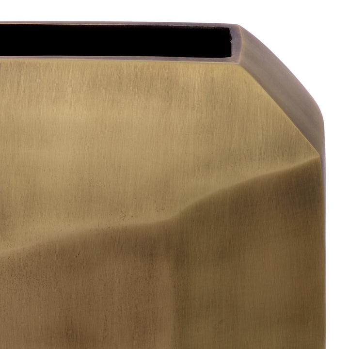 Vase Linos S Antique Brass Finish Accessories Eichholtz