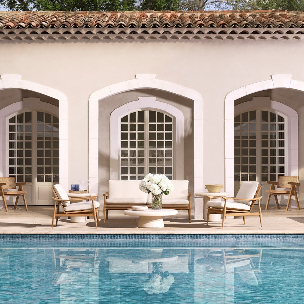 Outdoor Coffee Table Cleon Cream Coffee Tables Eichholtz