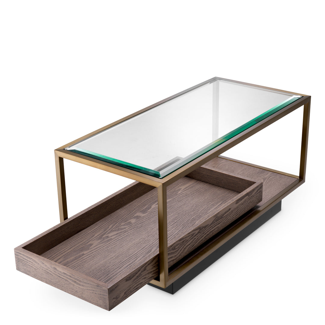 Side Table Roxton Brushed Brass Finish Tables Eichholtz