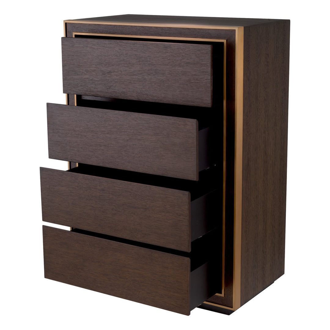 Drawer Dresser Camelot Tall Furniture Eichholtz