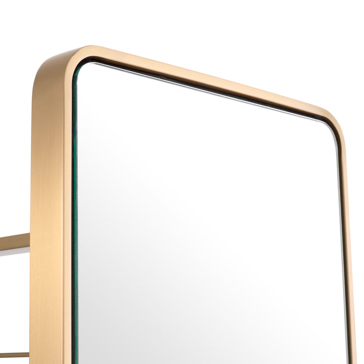 Floor Mirror Novo With Coatrack Accessories Eichholtz