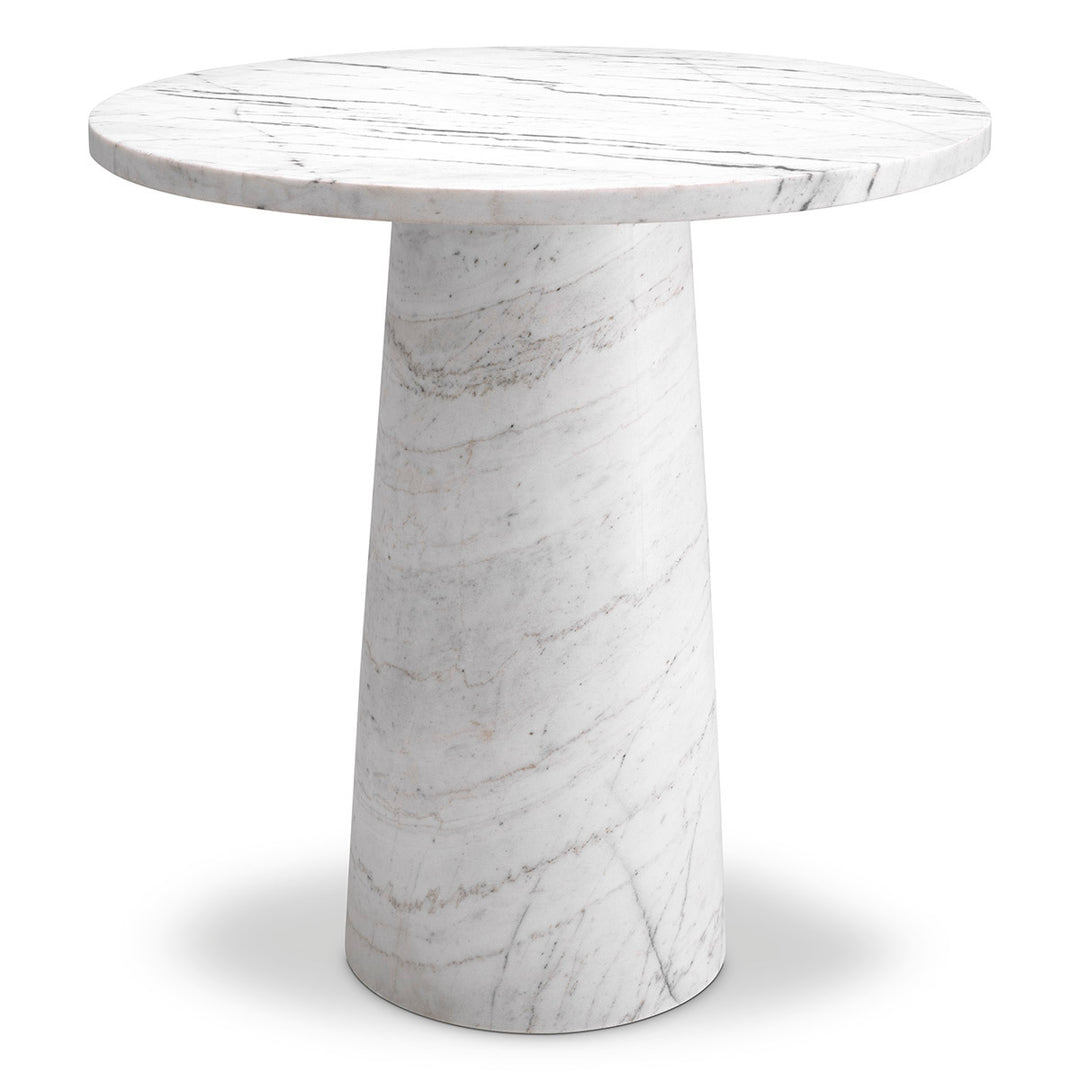 Side Table Terry White Marble Tables Eichholtz