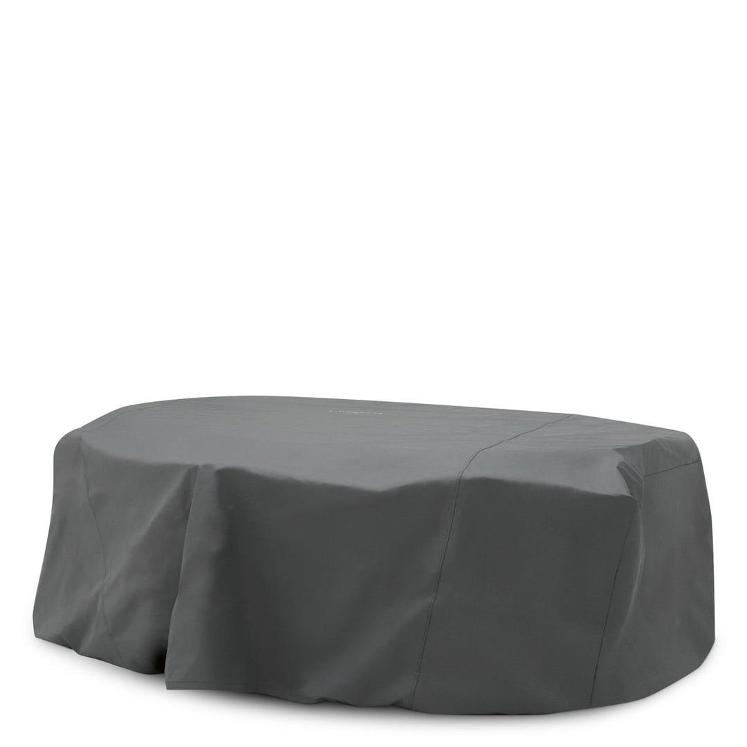 Dining Table Volterra Oval Bronze Finish Outdoor Eichholtz