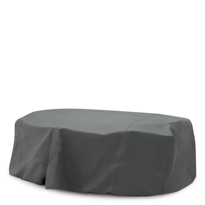 Dining Table Volterra Oval Bronze Finish Outdoor Eichholtz