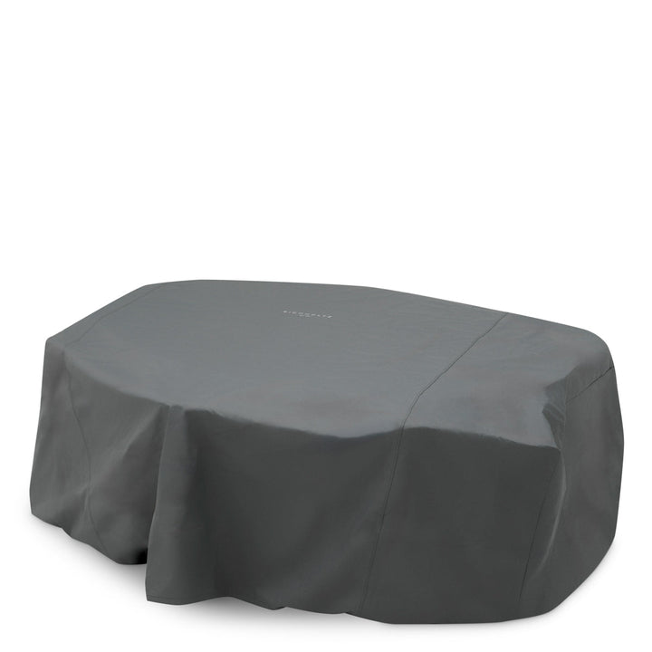 Dining Table Volterra Oval Bronze Finish Outdoor Eichholtz