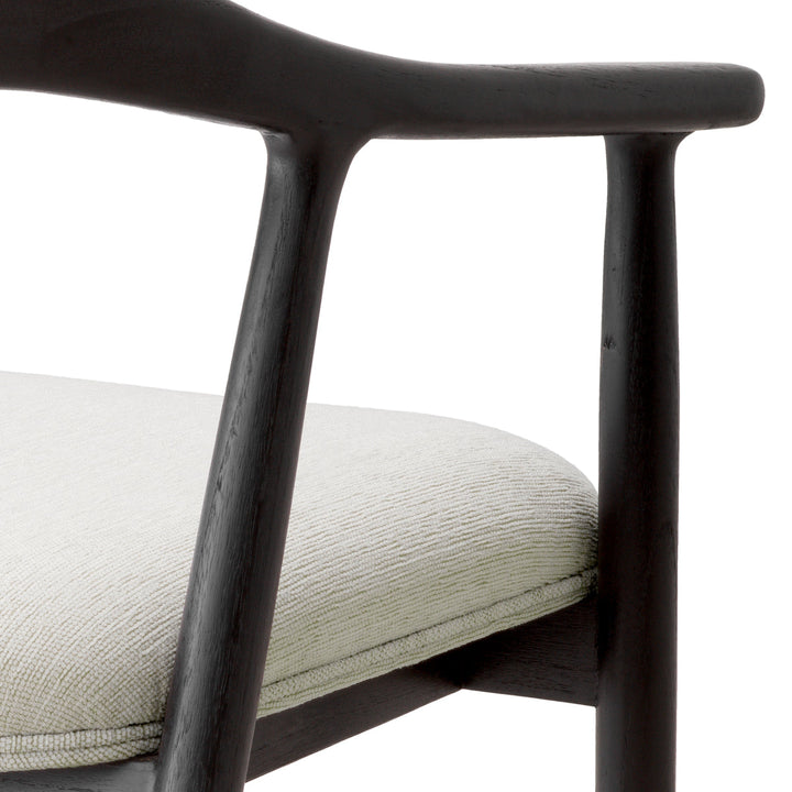 Dining Chair Beale Classic Black Finish Chairs Eichholtz
