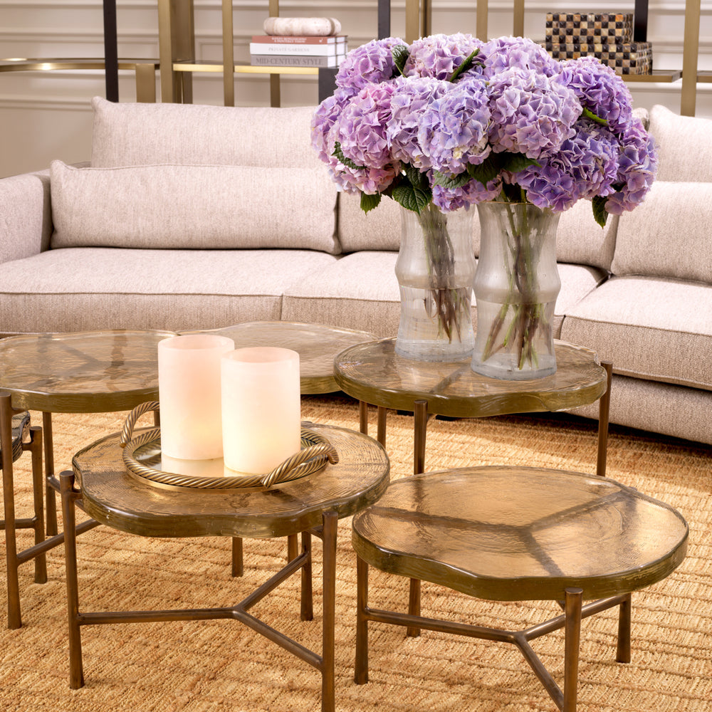 Coffee Table Baldovini Set Of 3 Coffee Tables Eichholtz