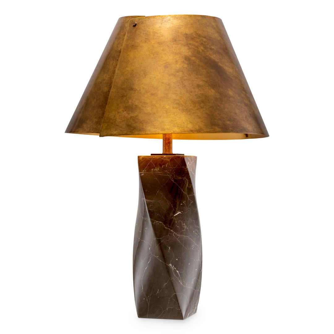 Table Lamp Camelia Vintage Brass Finish Lighting Eichholtz