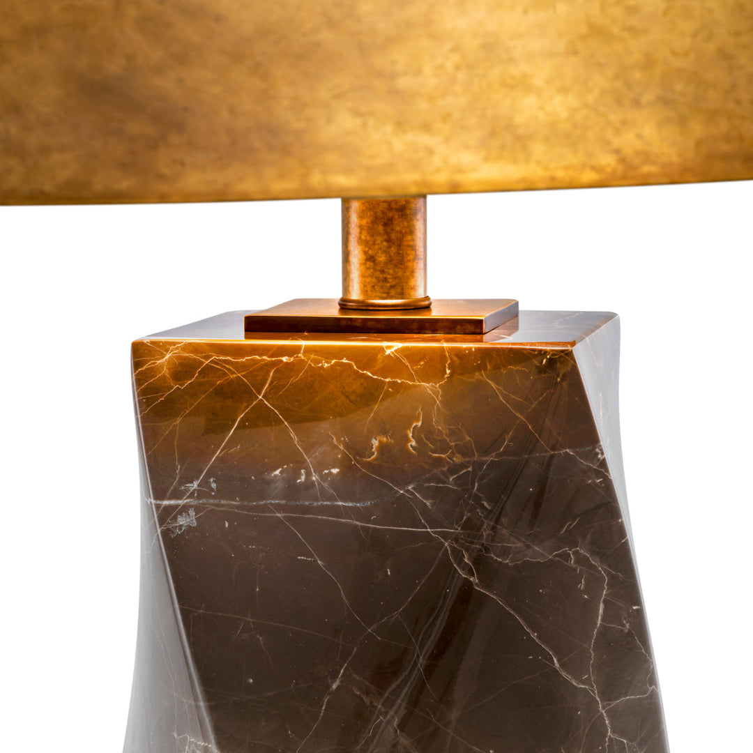 Table Lamp Camelia Vintage Brass Finish Lighting Eichholtz