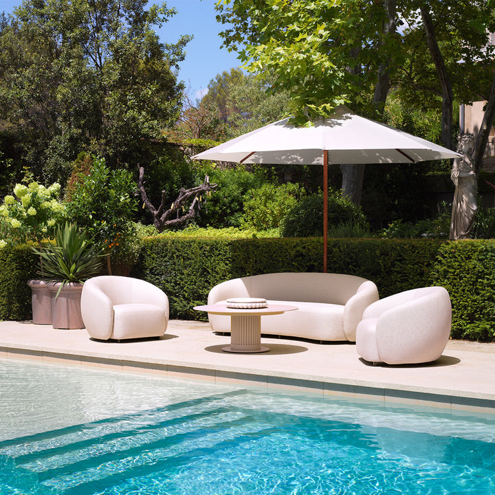 Outdoor Chair Brice Lucio Sand Outdoor Eichholtz