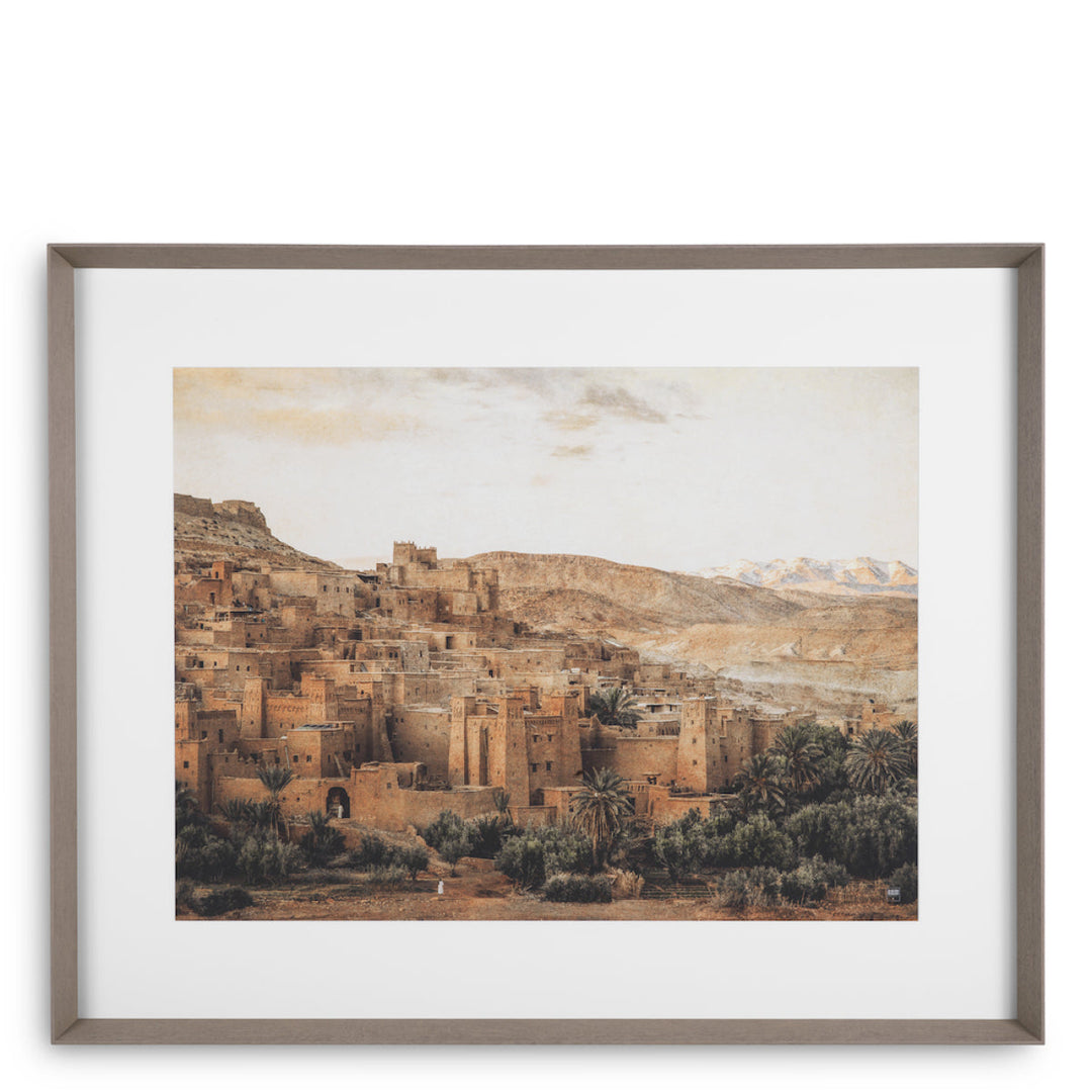 Print Marta Rossignol - Ait Ben Haddou Accessories Eichholtz