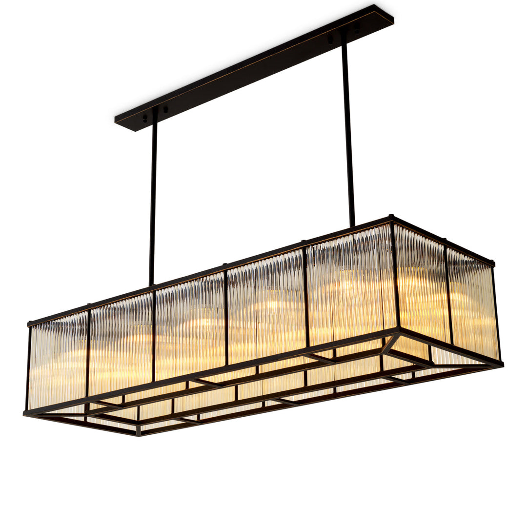 Chandelier Bernardi Rectangular Lighting Eichholtz