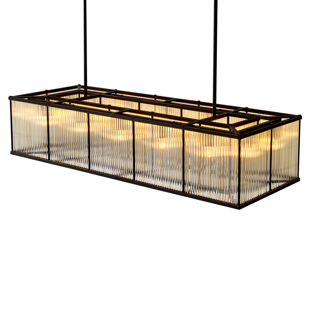 Chandelier Bernardi Rectangular Lighting Eichholtz