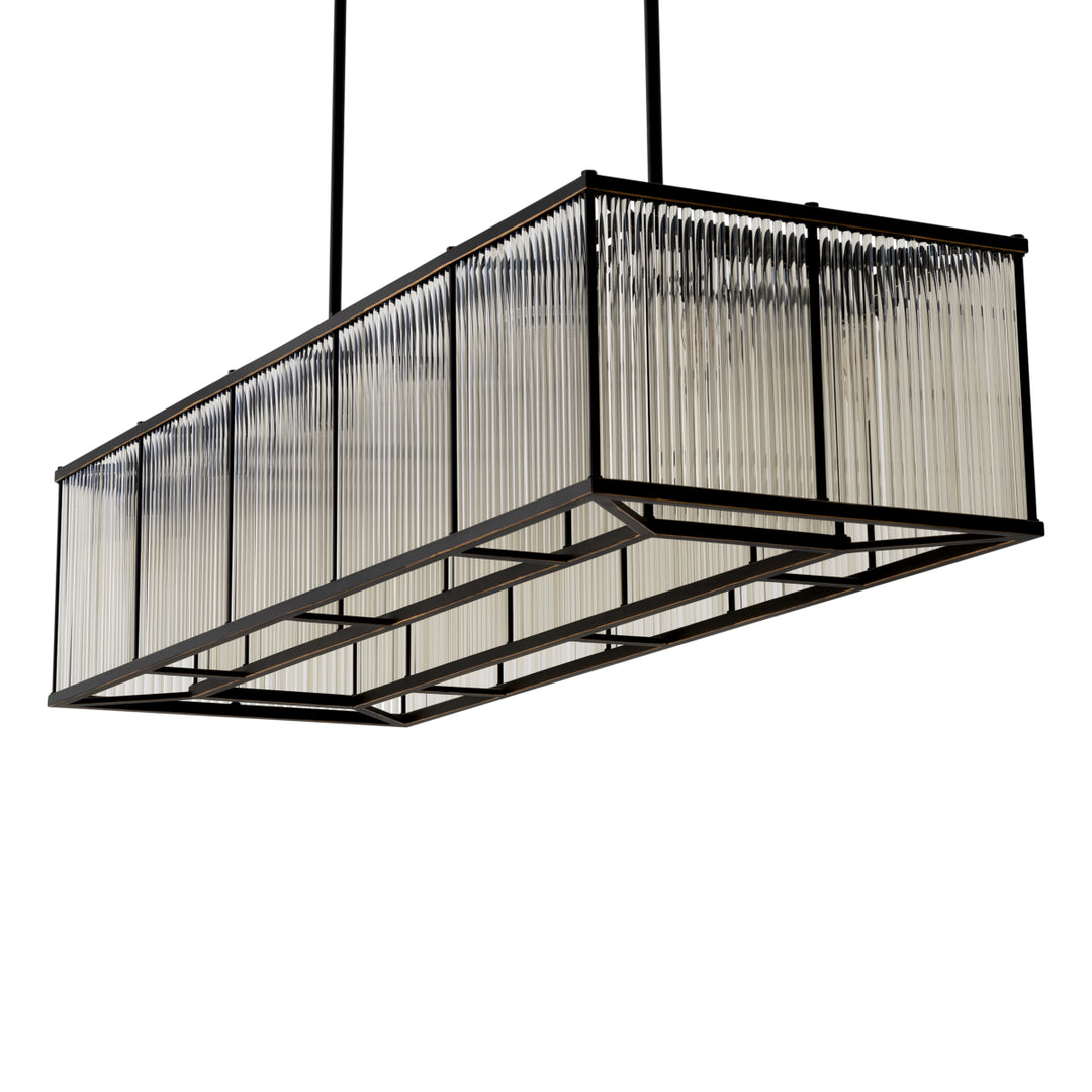 Chandelier Bernardi Rectangular Lighting Eichholtz