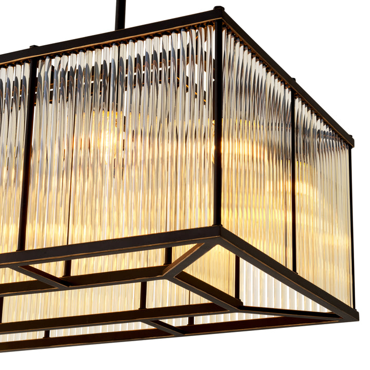 Chandelier Bernardi Rectangular Lighting Eichholtz